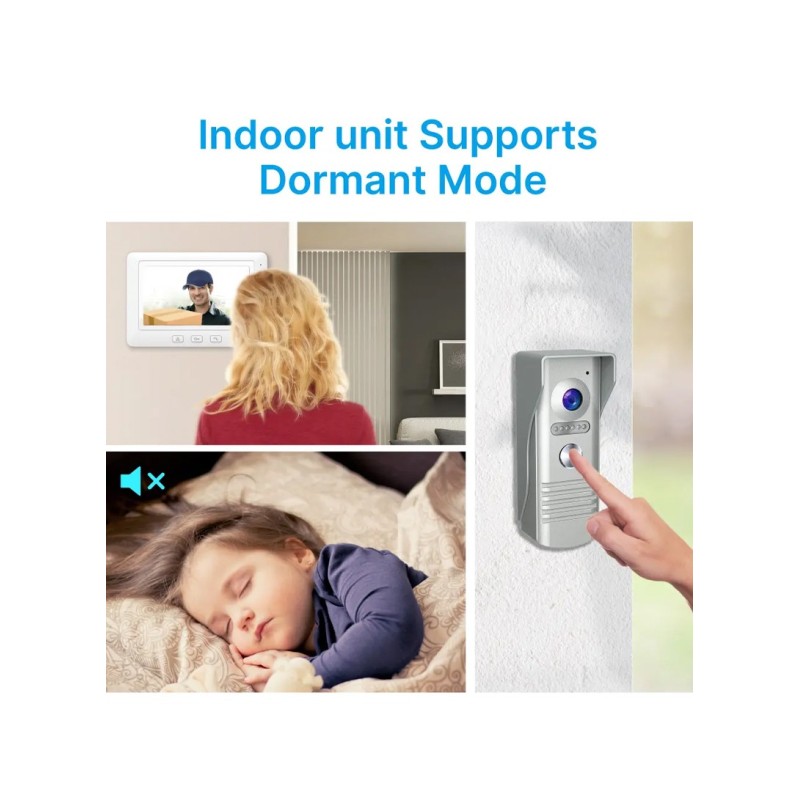 2MP 7 "160 Gradi Wifi AHD Videocitofono Per...