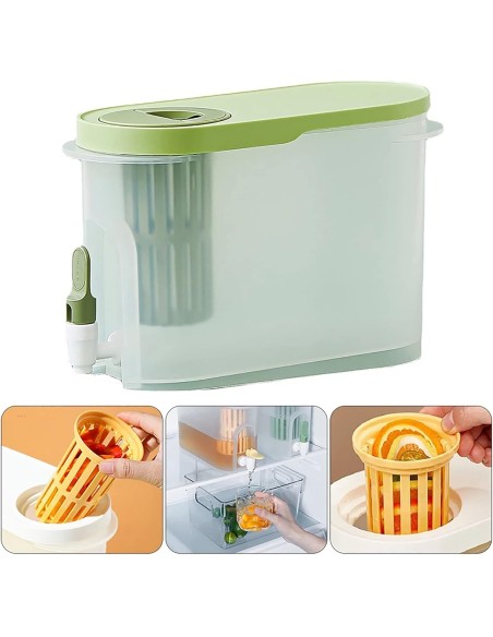 Distributore Di Bevande Con Piastra Filtro Rimovibile Contenitore 3,5 L