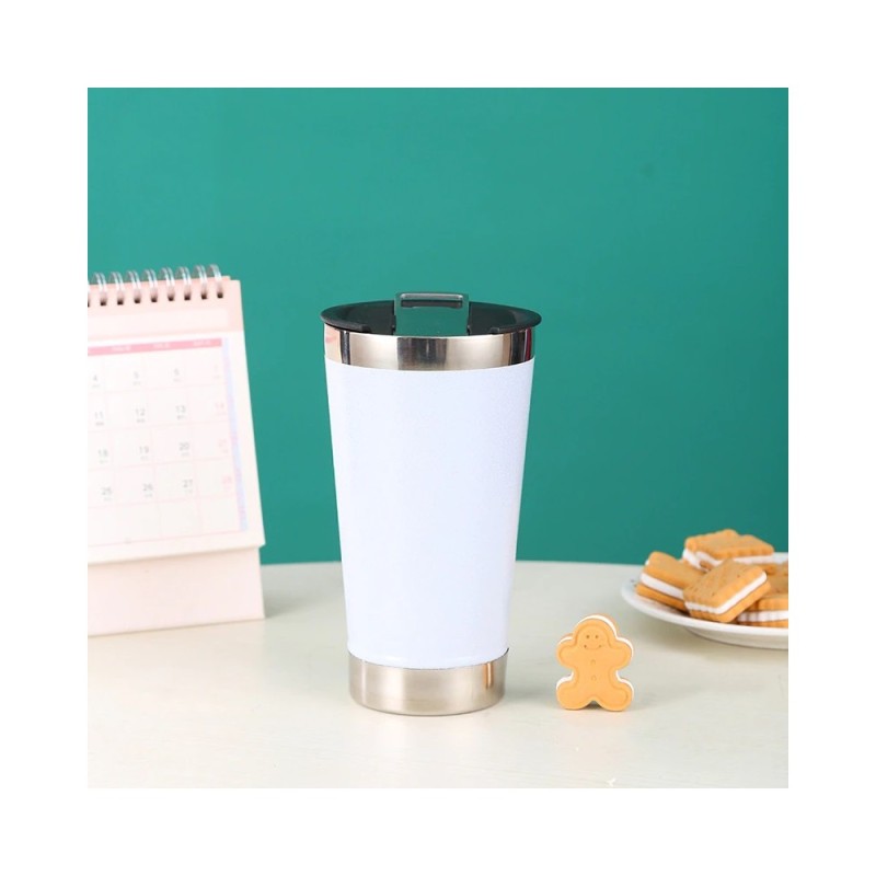 Tazza Termica In Acciaio Da Birra Da 500ML Con...