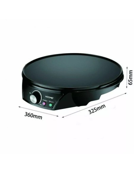 Crepiera Piastra Elettrica per Crepes Piadine Ripiene Dolci Salate 1200W HM-5855