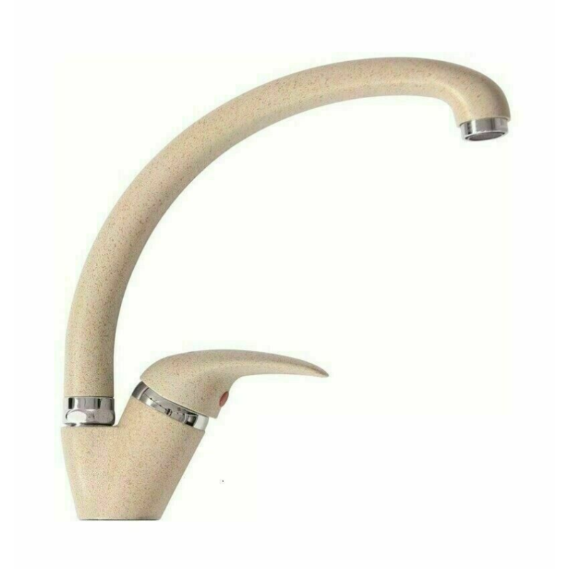 Rubinetto Miscelatore Canna Curva Lavello...