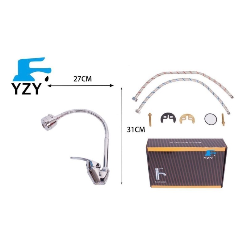 Rubinetto Miscelatore Rompigetto Flessibile...