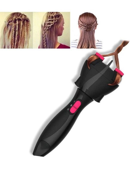 Macchina per trecce elettrica per acconciature automatiche, attrezzo per lo styling dei capelli