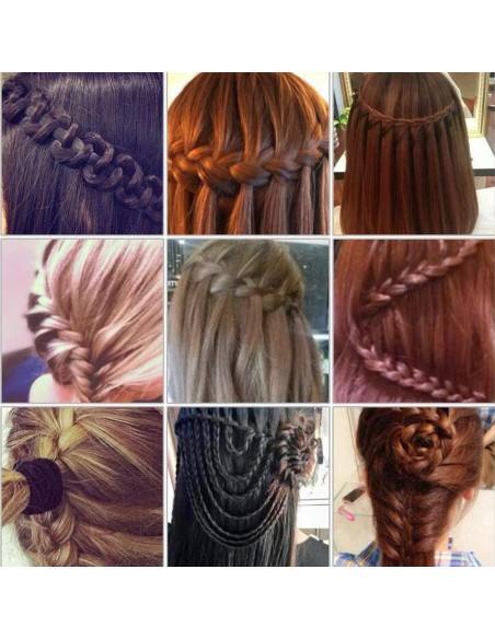 Macchina per trecce elettrica per acconciature automatiche, attrezzo per lo styling dei capelli