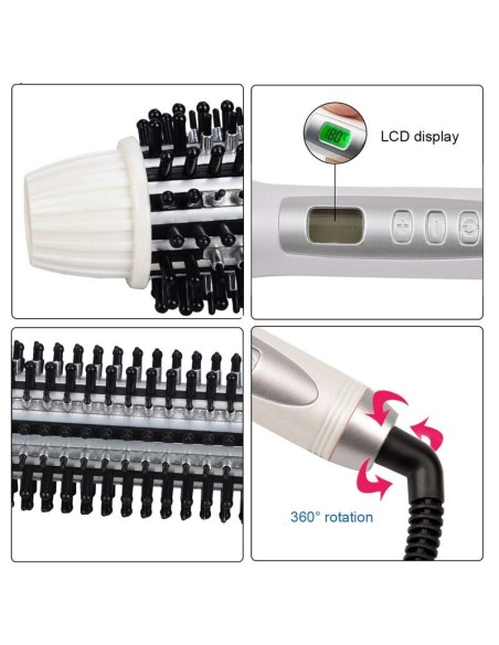 Spazzola Piastra Capelli Rapid Styler Casa Capelli Lisci Ricci Acconciatura