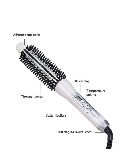 Spazzola Piastra Capelli Rapid Styler Casa Capelli Lisci Ricci Acconciatura