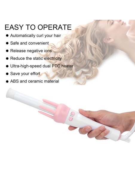 Arricciacapelli Professionali In Ceramica Arricciacapelli Automatico 360 °