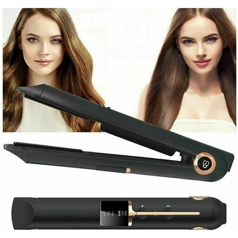 Piastra per Capelli Portatile Senza Fili Per...