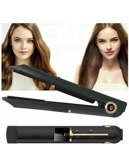 Piastra per Capelli Portatile Senza Fili Per Ricci e Lisci ricaricabile USB 2in1