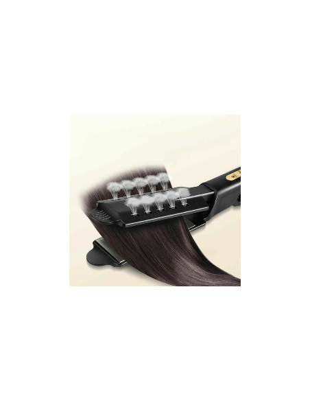 Piastra per capelli IONICO a Vapore tormalina professionale super lisciante
