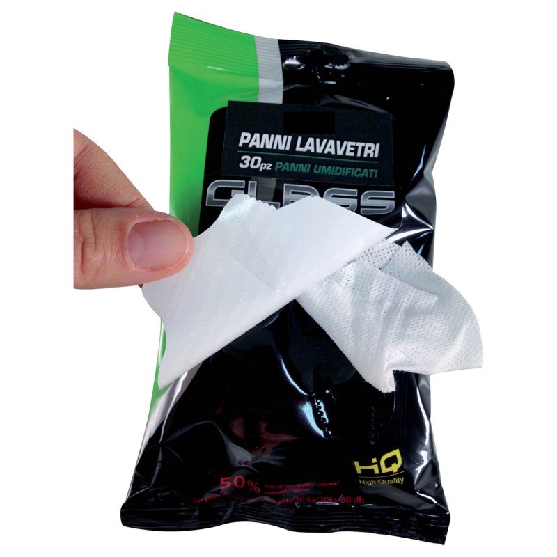 Salviette umidificate lucidacruscotti 30 strappi