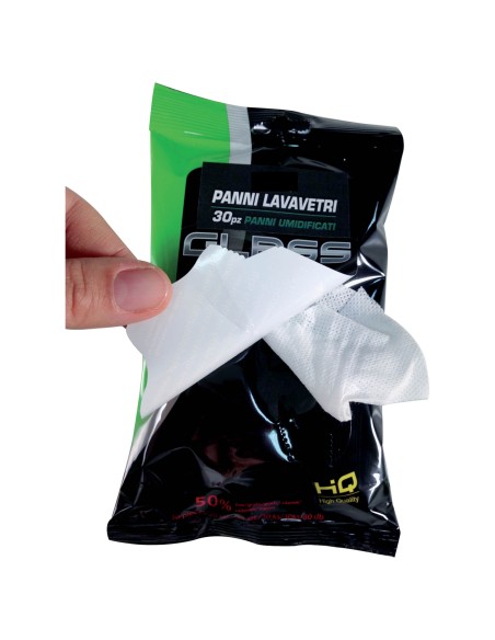 Salviette umidificate lucidacruscotti 30 strappi