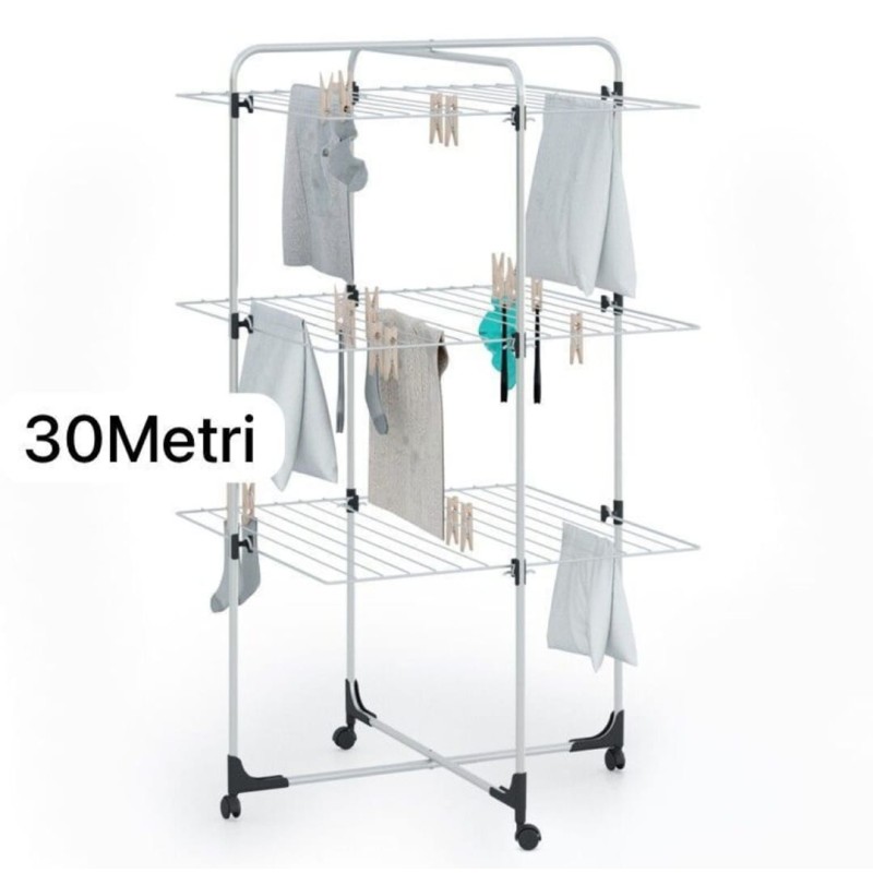 Stendibiancheria a torre 30 metri