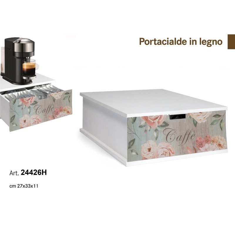 Portacialde in legno 24426H
