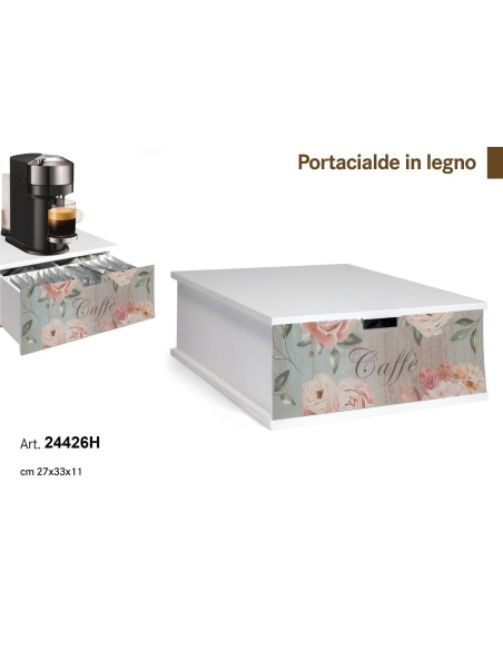 Portacialde in legno 24426H