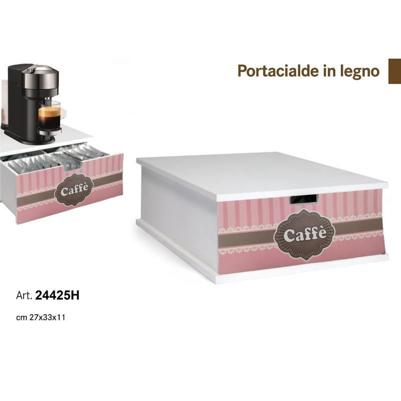 Portacialde in legno 24425H