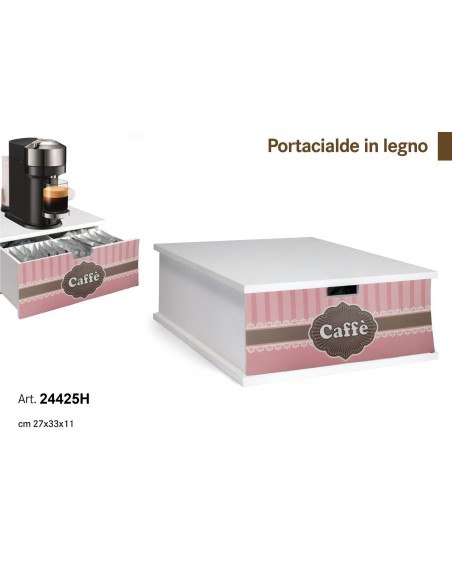 Portacialde in legno 24425H