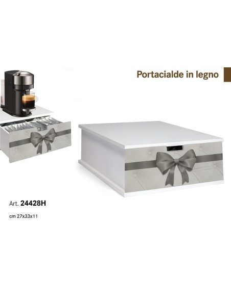 Portacialde in legno 24428H