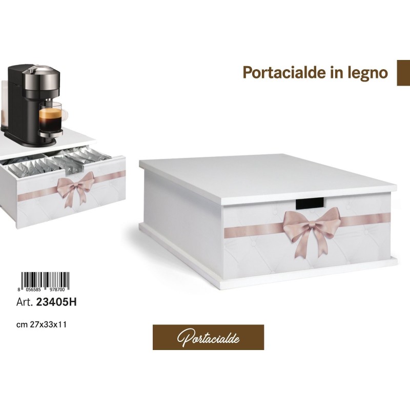 Portacialde in legno 23405H