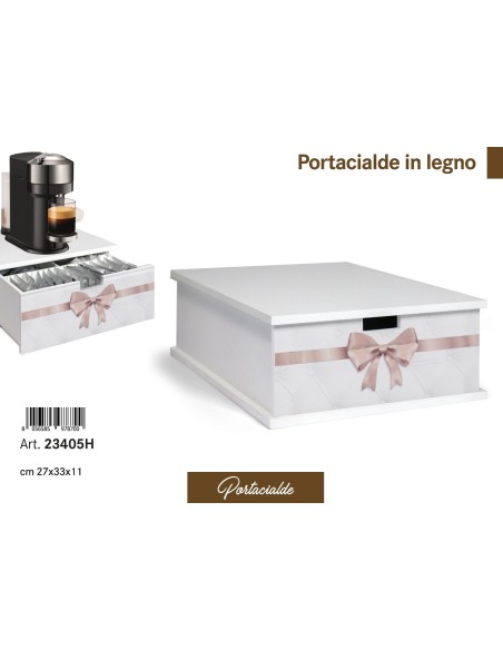 Portacialde in legno 23405H