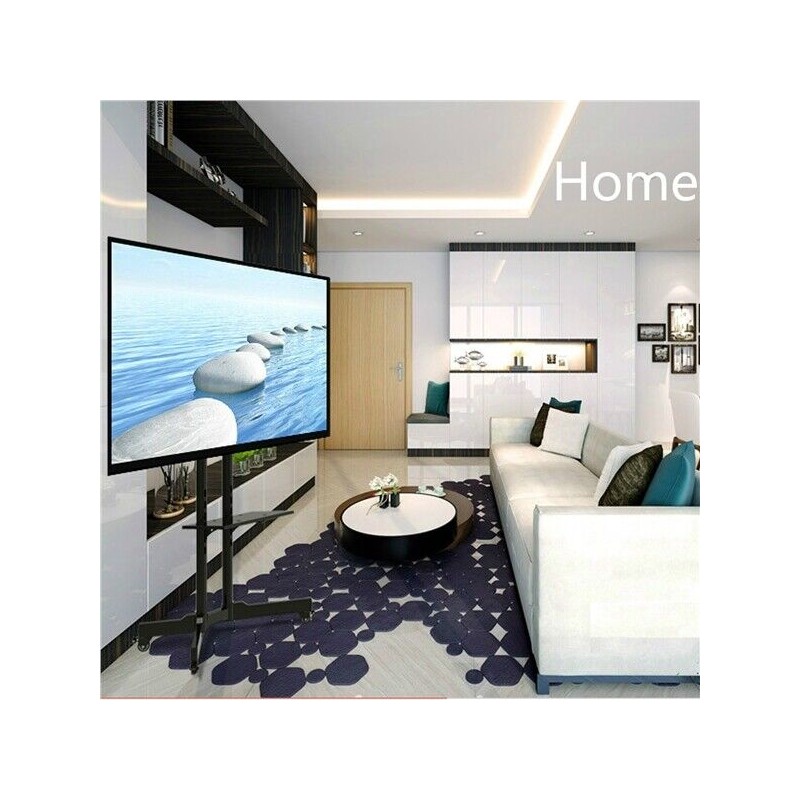 Supporto TV da Pavimento Mobile Carrello Staffa...