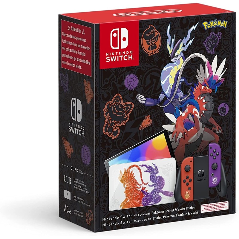 Switch Console OLED Pokemon Scarlet & Violet Edition