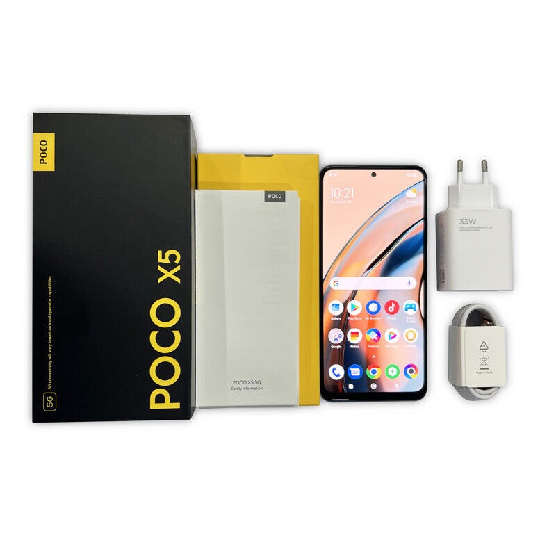 POCO X5 8+256GB 6.67" 5G BLACK DS