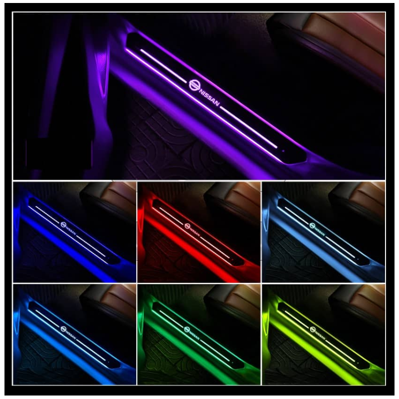 4pz anteriore e posteriore battitacco LED...