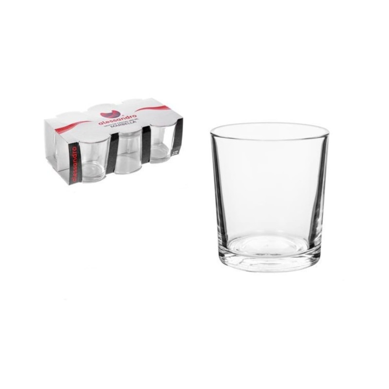 6pz. Bicchieri acqua Marbella 260ML