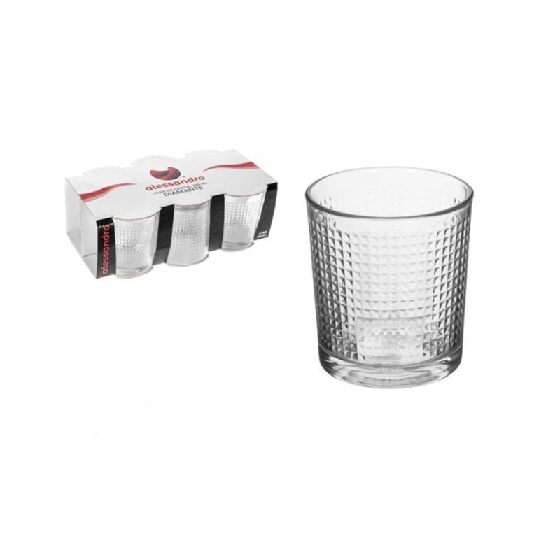 6pz. Bicchieri acqua Diamante 260ML