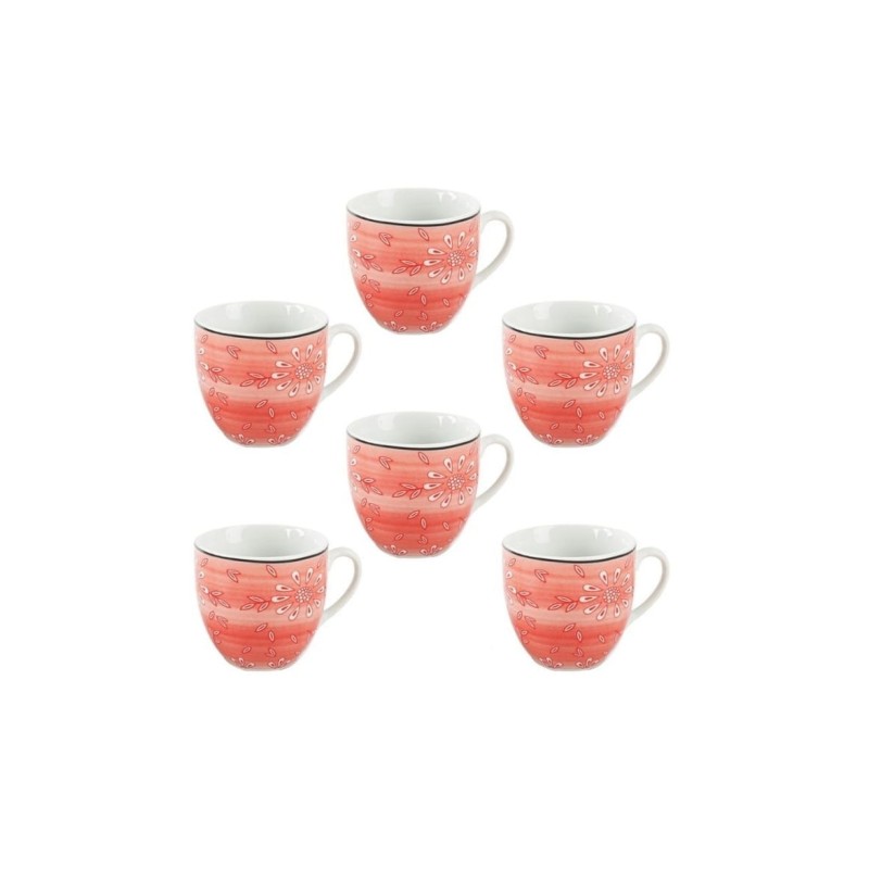 6pz. Tazze caffè senza piattini
