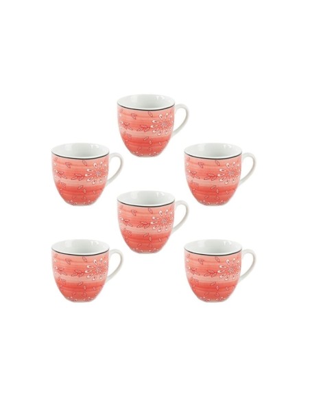 6pz. Tazze caffè senza piattini