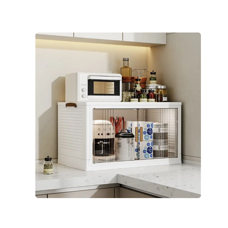 Mobile in plastica pieghevole da 5 piani 30x48cm