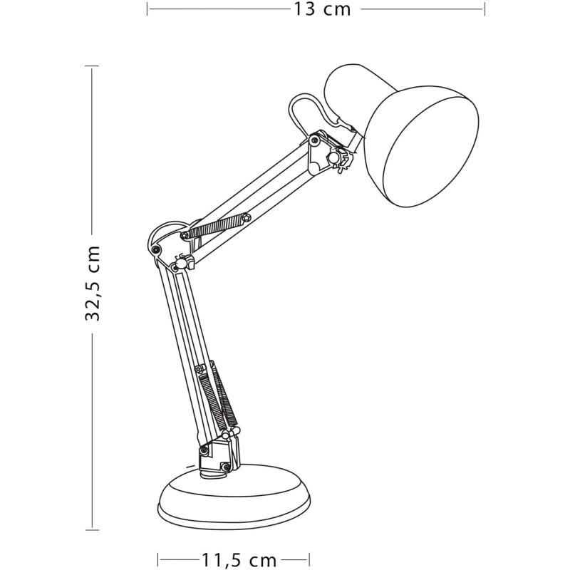 Lampada da Tavolo pieghevole E27