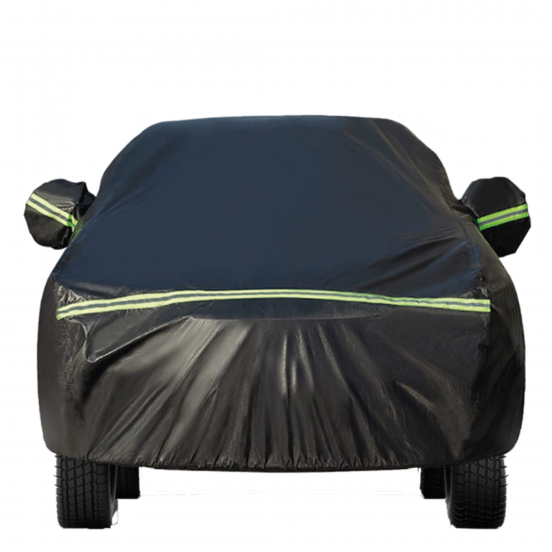 Telo copriauto felpato catarifrangente