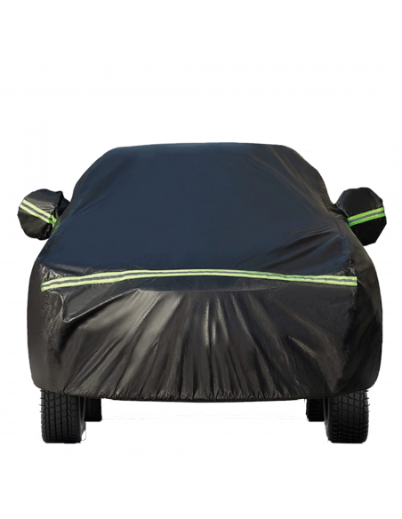 Telo copriauto felpato catarifrangente