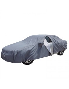 Telo copri auto felpato con ZIP 2