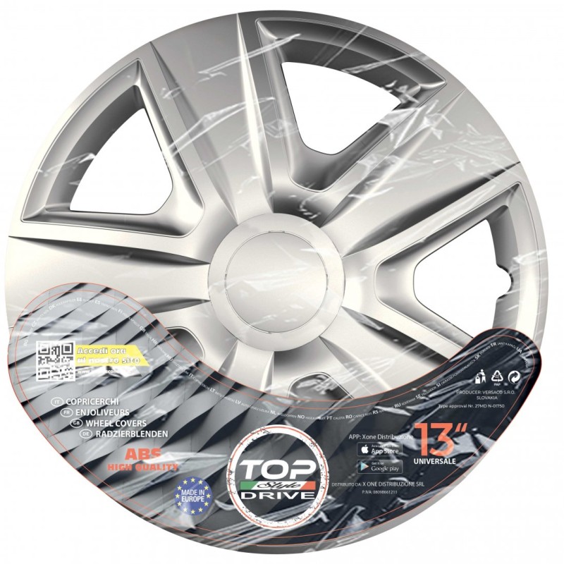 Copricerchi Auto ABS Esprit 4pz.