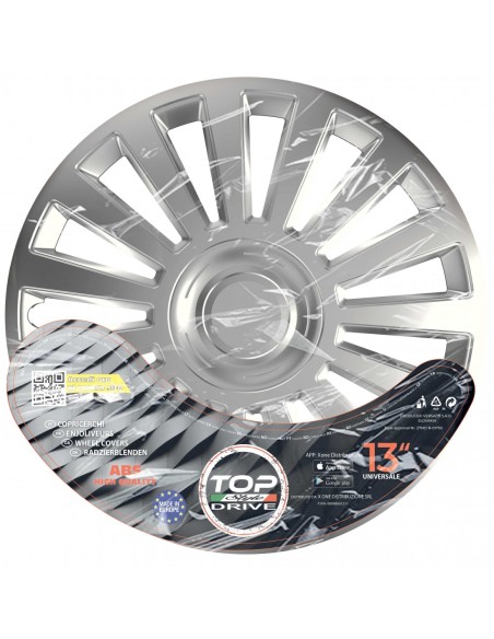 Copricerchi Auto ABS Luxury 4pz.