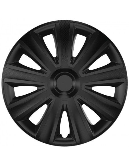 Copricerchi Auto Aviator Black 4pz.