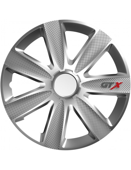 Copricerchi Auto GTX Silver 4pz.