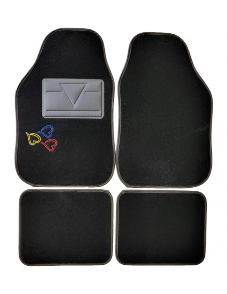 Set completo tappetini Auto Heart vari colori