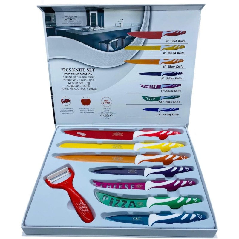 Royalty Line - Set di 7 coltelli + 1...