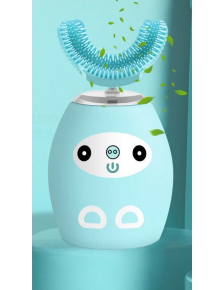 Spazzolino elettrico a ultrasuoni bambini pulizia e sbiancamento denti