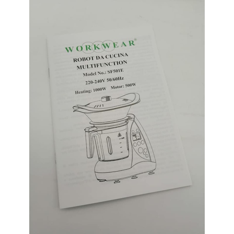 Robot da Cucina con ricettario