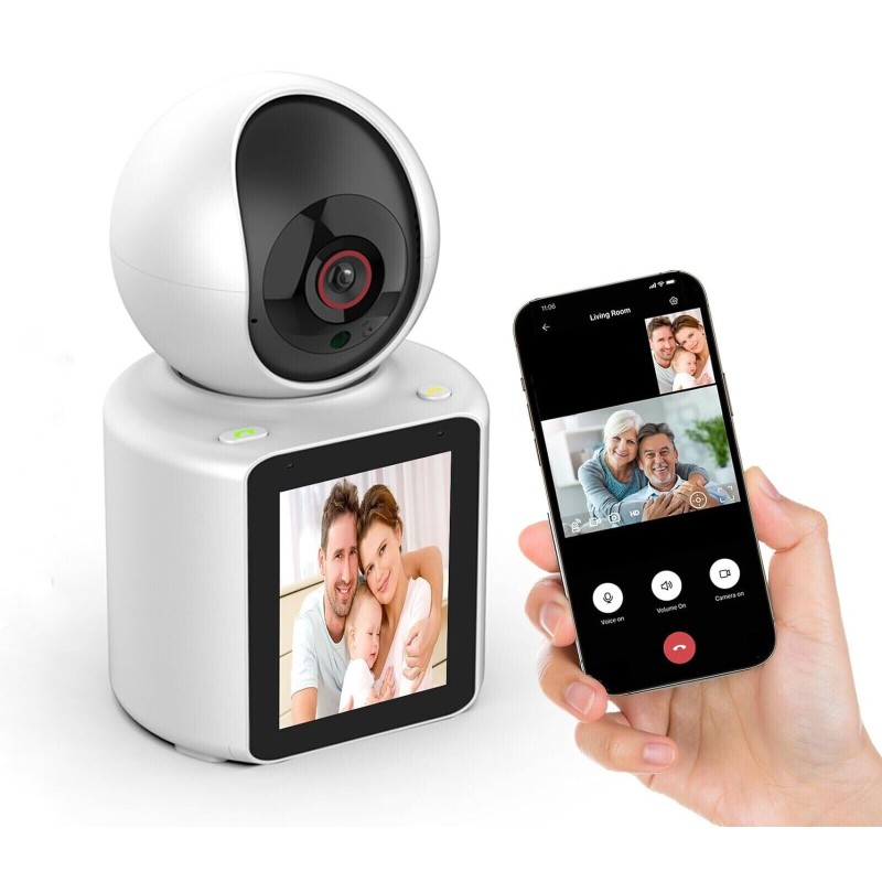 Telecamera IP WIFI con Videochiamata visione IR HD