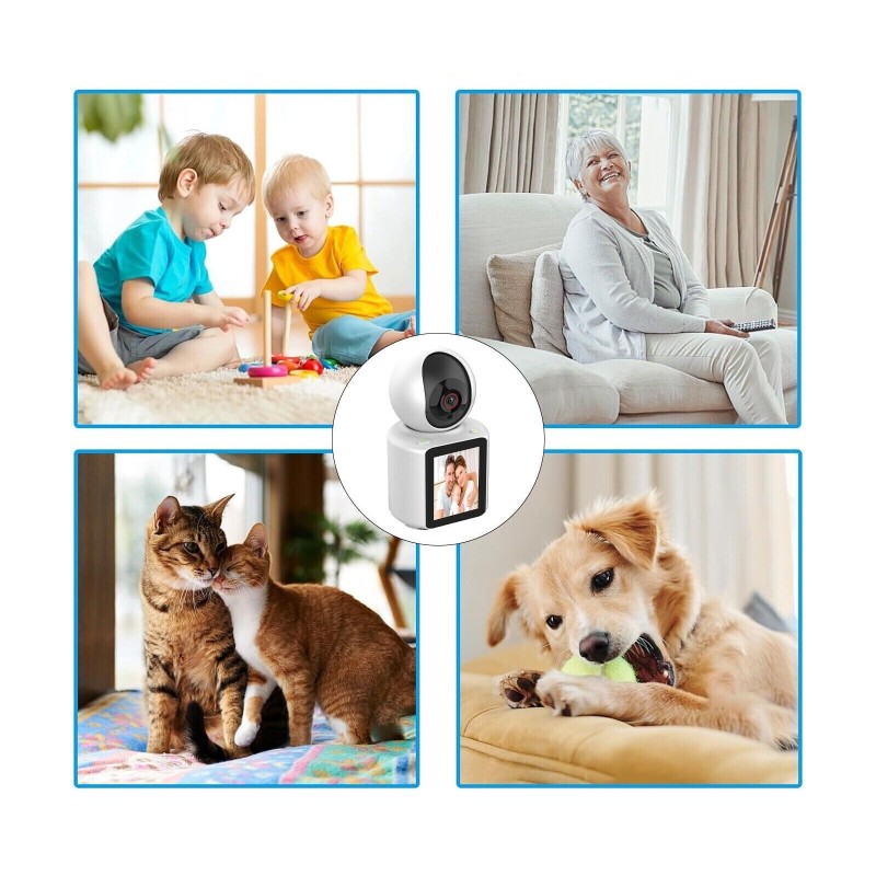 Telecamera IP WIFI con Videochiamata visione IR HD