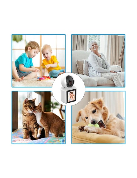 Telecamera IP WIFI con Videochiamata visione IR HD