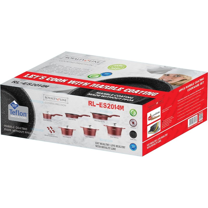 Set batteria da cucina con rivestimento in...