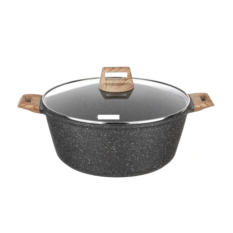 Pentola di zuppa rivestimento in granito 20cm...
